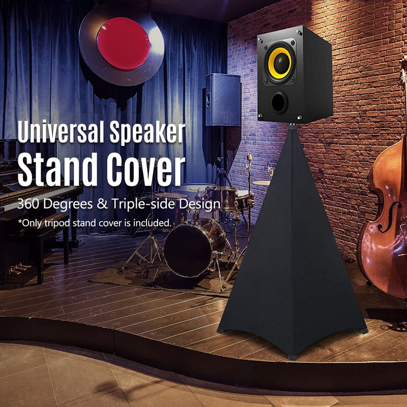Universal Dj Light Speaker Stand Cover Triple Sided Tripod Stand