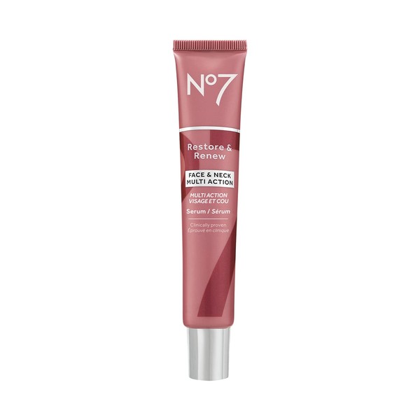 No7 Restore & Renew Face And Neck Multi Action Serum