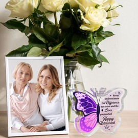 Retirement Gifts for Women, Retirement Gifts for Men, Butterfly-Shaped Plaque, Retirement Decorations, Retirement Gifts, Retirement Gift, Retirement Gift Ideas, Retirement Gifts for Women Friend