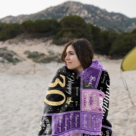 30th Birthday Gifts for Her, 30th Birthday Decorations for Her, Happy 30th Birthday Gifts for Women, 30 Year Old Birthday Gifts for Women, 1994 Women Birthday Gifts Idea, 30th Birthday Blanket 50"x60"