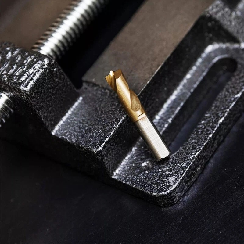 Unbranded 5Pcs Cobalt Spot Weld Drill Bit Set, Titanium Coated