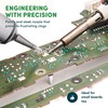 Solder Sucker Tool No Clog Silicone-Tip Manual Desoldering Pump Soldering