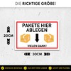 Parcel Storage Place Sign (30 x 20 cm) – Storage
