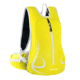 ONT Outdoor Unisex 14L Ultralight Bicycle Travel Hiking Sports Backpack Waterproof Travel Backpack for Running Skiing Camping Trekking Mountaineering Cycling Shoulder Bags, yellow