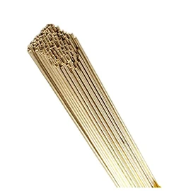 Low Fuming Bronze RBCuZn-C LFB Bare Bronze TIG/Brazing Rod 1/8"X36" (1/8" 2 Pound Box) LFB-125-36 (2)
