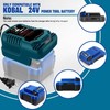 for Kobalt 24V Battery Charger, Mini Compact Size Charger (Home