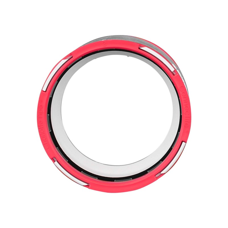 Charlotte Pipe CTT 00100 1200 Connectite Coupling, PVC, 3", White