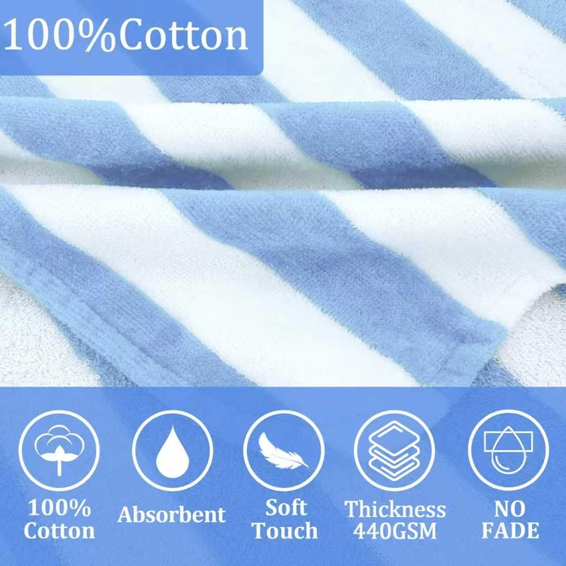Toddler Poncho Towels with Hood, Oversized (2-4Years,22"X22") Made from 100%