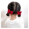 Red Hair Bow Clips for Girls Bows Hair Clip Bowknot