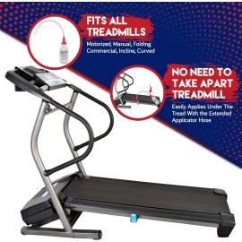 Noosa Life Treadmill Belt Lubricant | 100% Silicone | USA Made | No Odor & 4oz, Clear