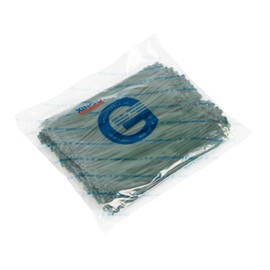 XINGO Cable Zip Ties (500 Pack), 40 Lbs Tensile Strength-Heavy Duty, Self-Locking Nylon Plastic Wire Ties in Assorted Sizes and Colors for indoor and outdoor (8 inch, Dark Green)