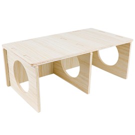 UPIQNG Hamster House Wooden Hamster Hideout Hamster Maze Hamster Hide cage Resting Nest,Wood Chamber Hamster House for Hamsters hedgehogs Guinea Pigs