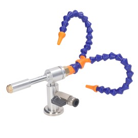 Cold Air Cooling Set Aluminum Alloy Air Gun Cooler with Double End Flexible Pipe and Fittings