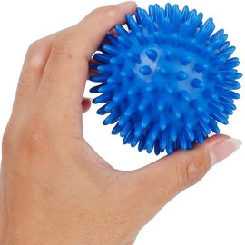 Pedimend Spiky Massage Balls (1PCS) - Plantar Fasciitis & All Over Body Deep Tissue Muscle Therapy - Spiky Outer Layer Offers Stimulating Effect - Porcupine & Lacrosse Stress Ball
