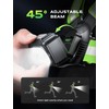 Rolgno Running Lights for Runners, 500LM & 7+2 Modes Chest
