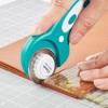 Headley Tools Rotary Cutter with 5 Replacement Blades, Fabric Cutter
