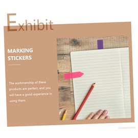 Operitacx Book Tabs for Annotating Books Note Pads 6 Sets Fluorescent Ruler Card Combination Colorful Marking Stickers for Home Office School 7 Colors Per Pack Cards