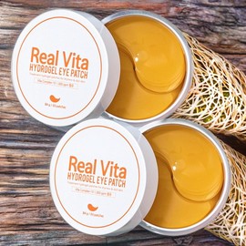Pretty Eye Patch Ingredients Wrinkle Around Eyes Eye Lifting Real Vita Hydrogel Eye Patches 2 Pieces 60 Pieces / 프레티 아이 패치 성분 눈가 주름 아이 리프팅 리얼 비타 하이드로겔 아이패치 2개 60개입
