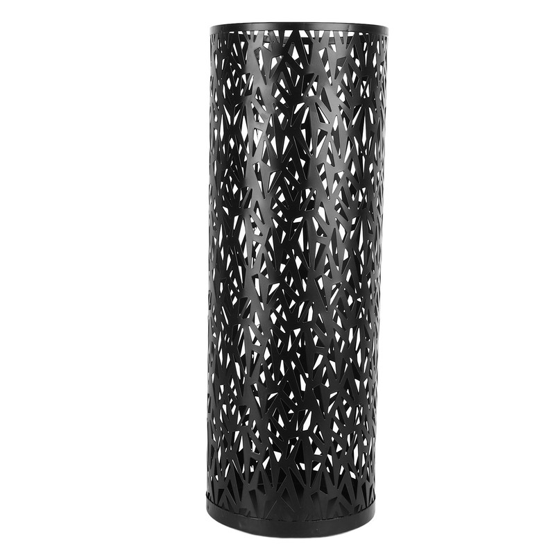 Umbrella Stand Rack for Entryway Metal Hollowed Freestanding Round Umbrella