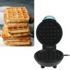 Mini Electric Round Griddle 350W 3 In 1 ABS Mini