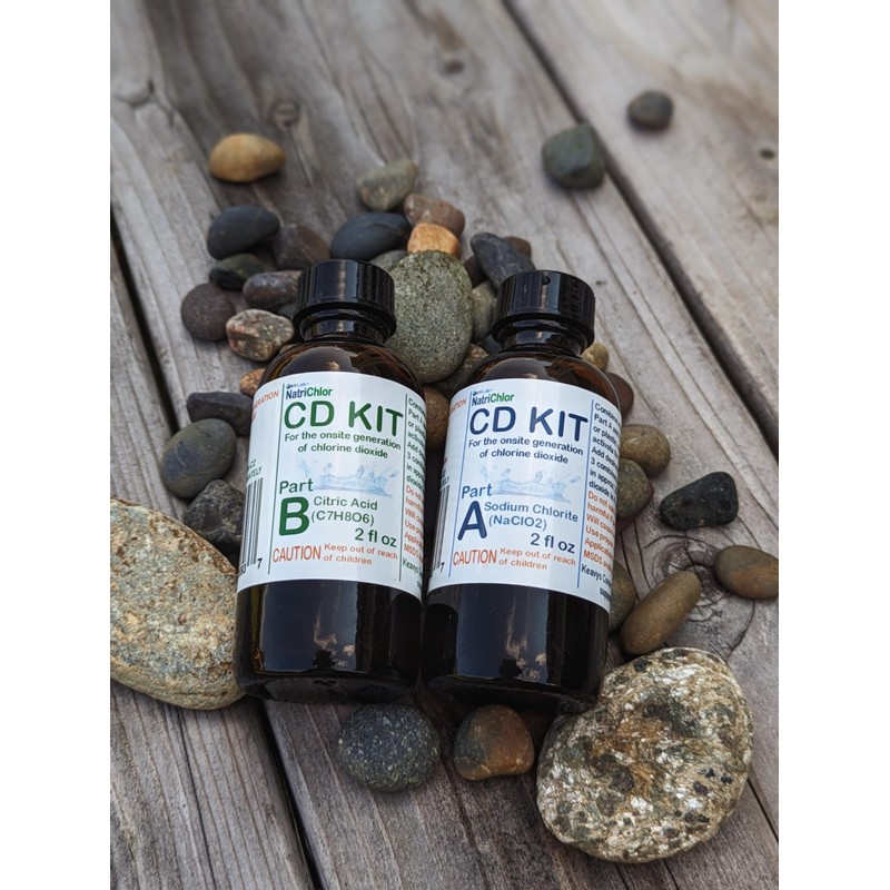 NatriChlor The Original CD Set with Citric Acid Solution Kit