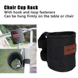 Fishing Cup Holder Chair Cup Stand Multifunctional Mounted Portable Water Holder Mobility Anti Spill Large Caliber Designed Beverage Placement for Outdoor Picnics Camping and Barbecues