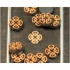Purflex Fretboard Position Markers (10) "Celtic Square"