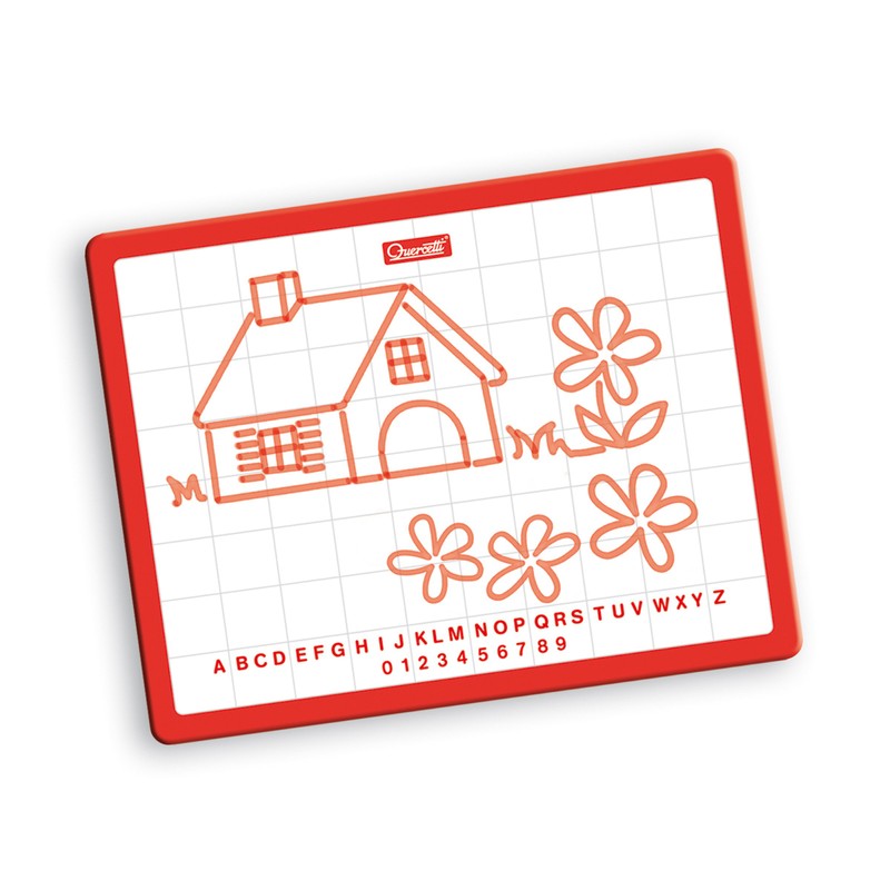 Quercetti - Magneta 123 Magnettafel Double-Face_Entry Level - Magnetspiel