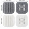 3pack Flexible Floor Drain Cover for Bathroom & Kitchen –