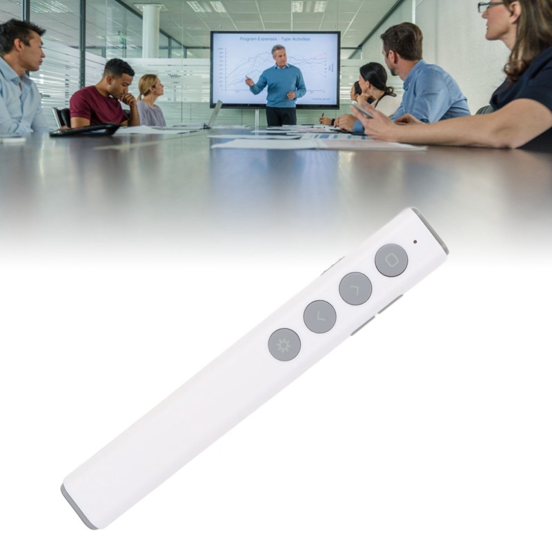 Presentation Clicker 98.4ft Control Range RF 2.4GHz Plug and Play