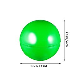 HEMOTON Pack of 125 Bingo Balls, Hollow Lottery Balls, Plastic Balls for Bingo Cages and Tombola, Diameter 40 mm, Lottery Ball for Game Party