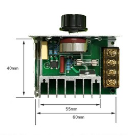 Voltage Regulator AC 4000 W Speed Controller for Electric Dimmer 220 V for Brush Motor