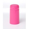GLOSSY PINK SHRINK CAPSULES 100 HEAT SHRINK CAPS FOR ALL