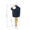 5P8500 Cat Key Heavy Equipment Keys Set with Keychain Compatible