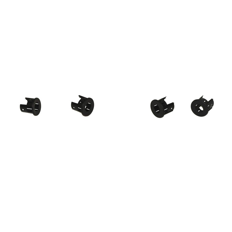 Bundle Rear Bumper Sensor Inner Outer Bezel Retainer Texture 4pcs
