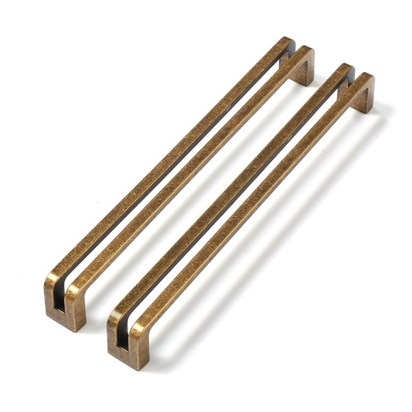 Vicycmc Antique Brass zinc Alloy Cabinet pulls,Vintage Retro 7-1/2 Inch