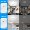 2-Pack Motion Sensor LED Ceiling Lights Battery Operated, 7.48inch 6500K