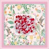 American Mahjong Set 160PCS 32mm 4-Layer Engraved Acrylic Red White