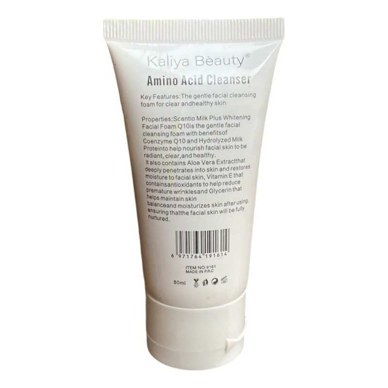 Limpiador Facial De Kaliya Beauty Con Aminoácidos De 80 Ml