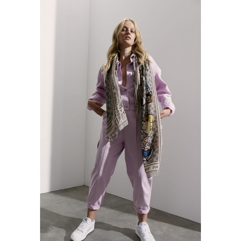 CODELLO Peanuts Scarf with Snoopy & Co. Made from Recycled