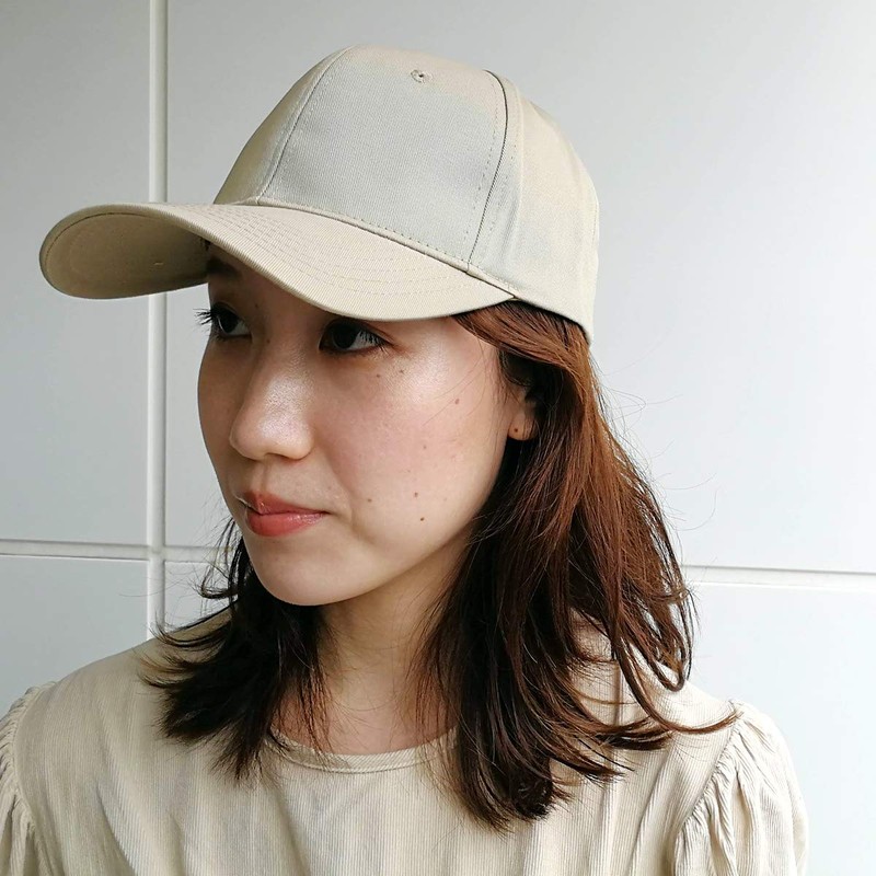 Basic Ench Cotton Cap, Hat, Katsuragi, Cotton, One Size Fits