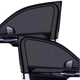 Sonnenschutz Auto Baby, 2 Pcs Universal Elastizitä Sonnenblende Auto Netz für Seitenfenster, Sonnenschutz Auto Kinder, Dehnbar & Atmungsaktiv UV Schutz, Passt für Universal Autos, SUVs