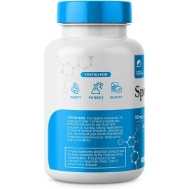Prime Powders Spermidine Capsules, 99% Concentration 100x More Potent Than Wheat Germ Extract for Anti-Aging DNA Telomere Support