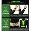 Malety Chaleco Arnés Reflectante Para Motociclismo/ciclismo/correr
