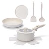 8 PCS Kitchen Cookware Set Pots and Pans Sets Non