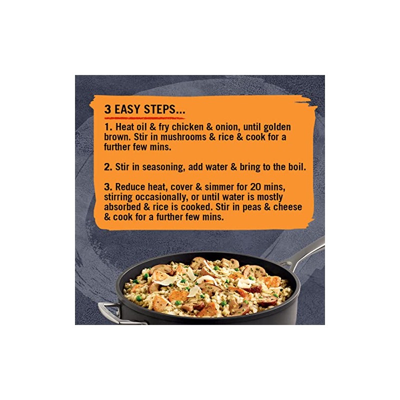 Schwartz One Pan Italian Chicken Risotto Recipe Mix, 28g