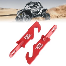 KEMIMOTO UTV Door Latches, 1 Pair Anti-Rust Easy Install 3.5" Vent Latches Extender for Enhanced Airflow, Compatible with RZR XP 1000/4 1000 / TURBO/TURBO S / 900 / S 1000