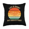 Retro Life Is Short Eat Kadayif First Kadayif Food Lover