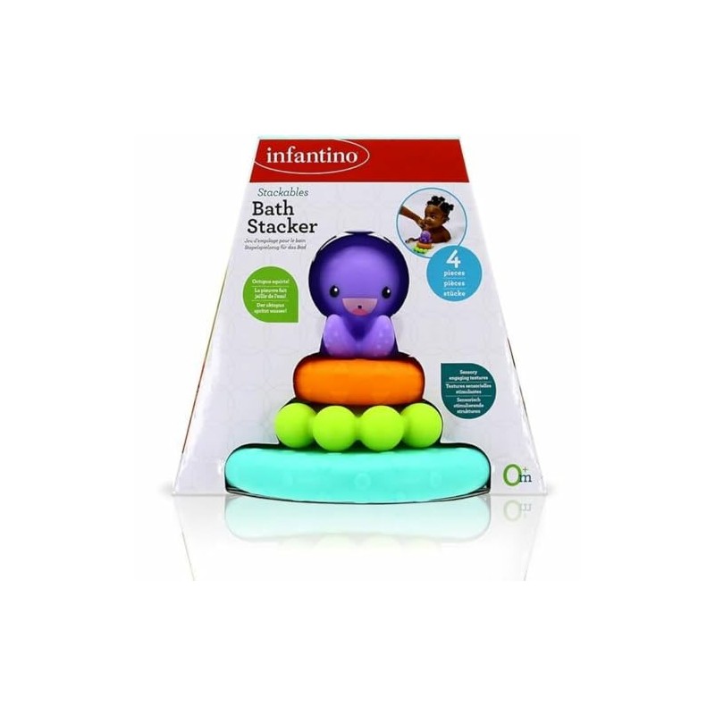 Infantino Octopus Bath Pyramid Rocking Pyramid