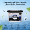 W&E Choice Moisture Absorbers with Activated Charcoal, Portable Dehumidifier for